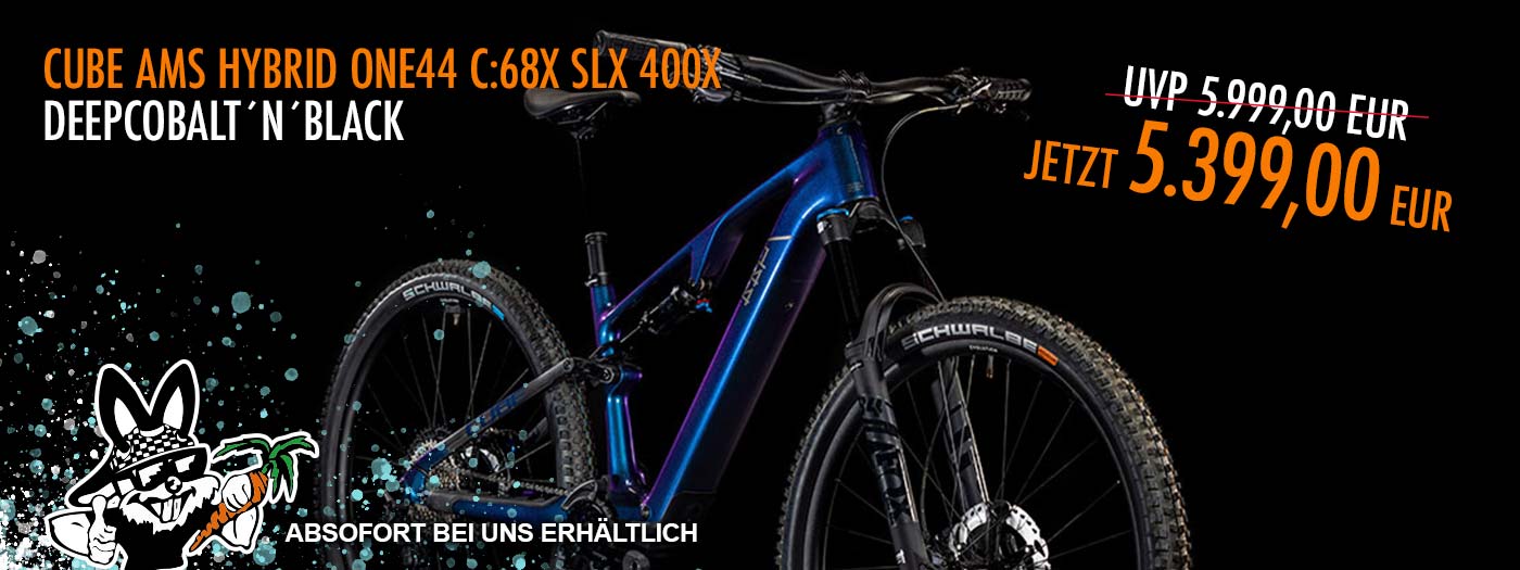 Cube AMS Hybrid ONE44 C68X SLX 400X deepcobaltnblack