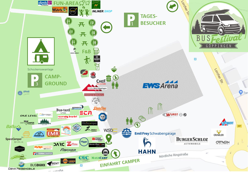 BUS FESTIVAL GÖPPINGEN 2024 - CUBE MONDRAKER TREK RIESE MÜLLER Möhrle-Bikes grösstes Radfachgeschäft im Kreis Göppingen im Möbel Rieger Mega Store