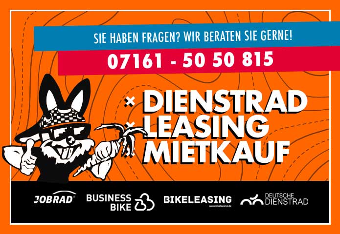 Leasing Möhrle-Bikes Göppingen bei Esslingen Markenfahrräder Cube Conway Mondraker Trek Riese und Mueller Victoria Kalkhoff E-Bikes XXL Jobrad