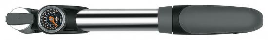 Minipumpe SKS Injex Control 283mm, silber/schwarz, E.V.A.-Pumpenkopf