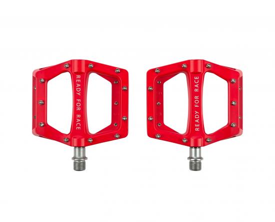 Cube RFR Pedale Flat CMPT red