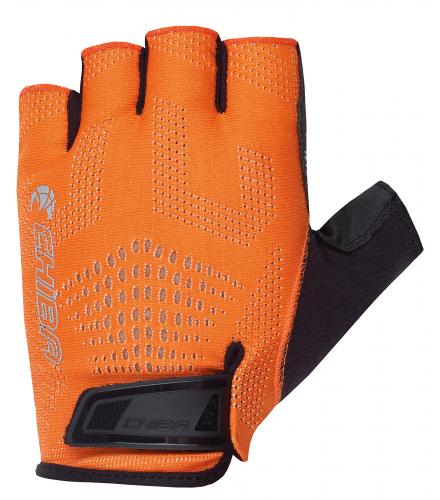 Chiba Radhandschuh Super Fly orange/schwarz - Gre: M/8