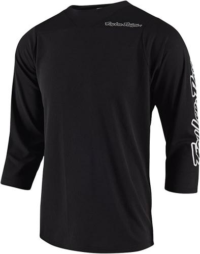 Troy Lee Designs Ruckus Jersey, Block Black - Gre: M