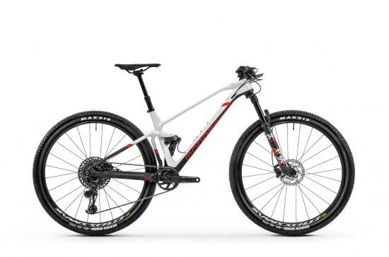 Mondraker F-PODIUM CARBON DC R T-M white-carbon-flamered