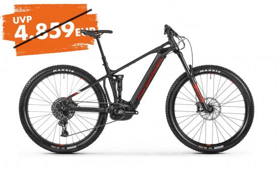 Mondraker CHASER+ T-S black-red Gebraucht TOP-Zustand  incl. Abus Kettenschloss  UVP 4859 
