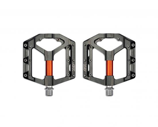 RFR Pedale Flat SLT 2.0 grey n orange