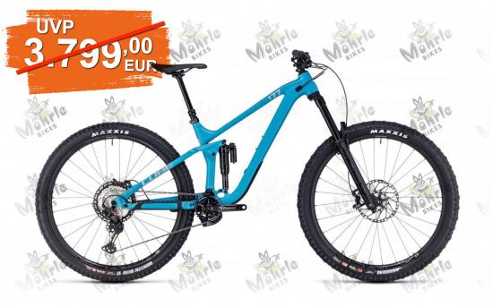 Cube Stereo ONE77 Race bondibluengrey