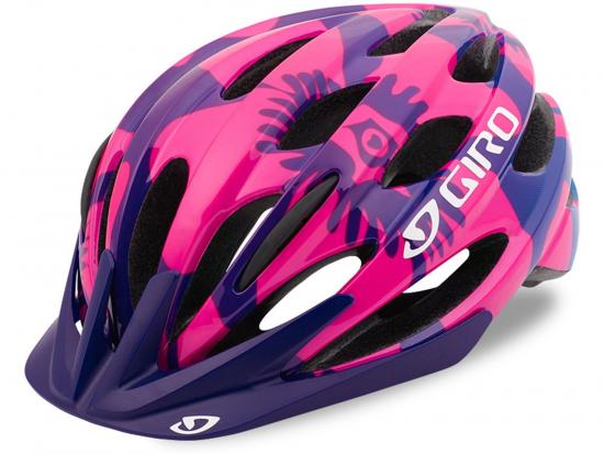 Helm Giro Raze SMU mat berry/blue flowers uni - Gre: 50-57cm