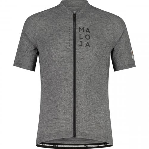 Maloja ScalierteM. Cycle Jersey grey melange