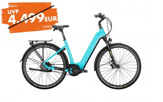 VICTORIA eTrekking 11.9 Enviolo Wave aqua-blue-matt