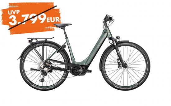 VICTORIA eTouring 12.9 Deore XT Wave quartz green