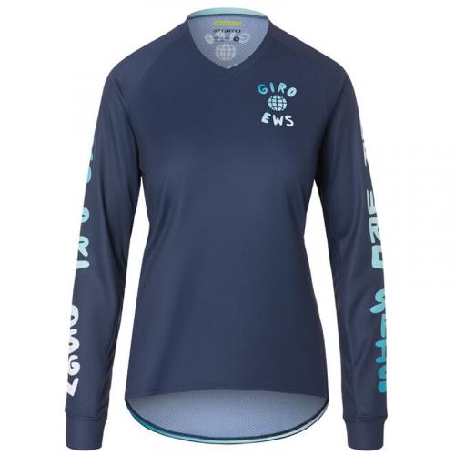 Giro W Roust LS Jersey SC mid blue EWS