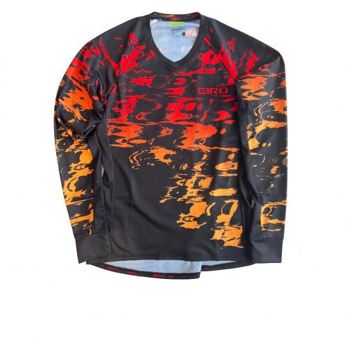 Giro M Roust LS Jersey SC blk hypergl