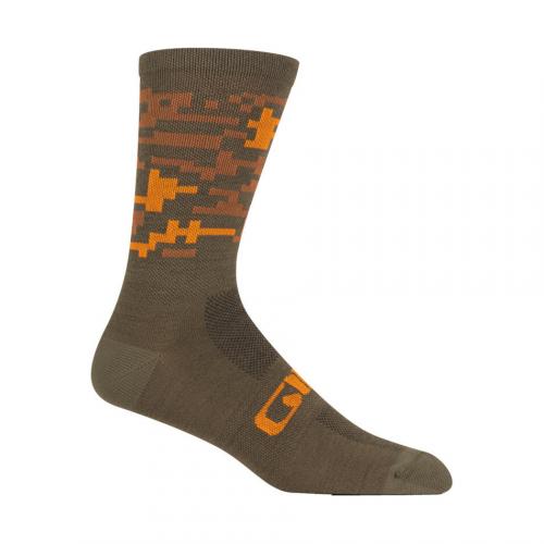 Giro Socken Seasonal Merino Wool tr grn camo