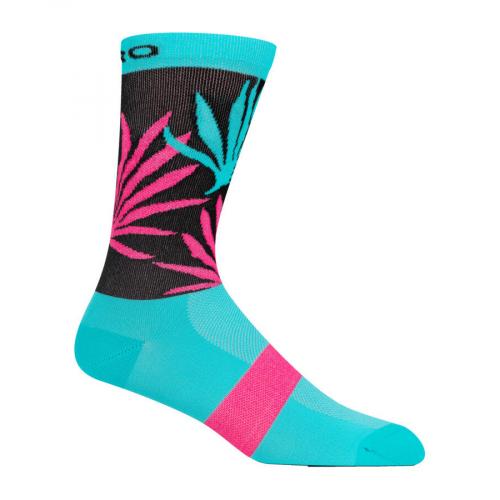Giro Socken Comp Highrise scr teal/neon pink