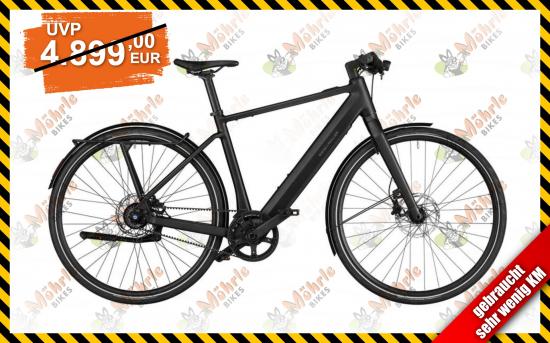 Riese und Mller UBN Five Silent - black matt / 51cm , Shimano Alfine Riemenantrieb, nur kurz Probegefahren, sehr wenig KM, Gebraucht