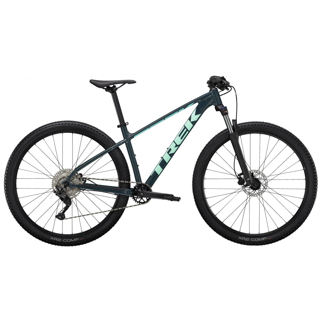 Black and green trek mountain bike shop