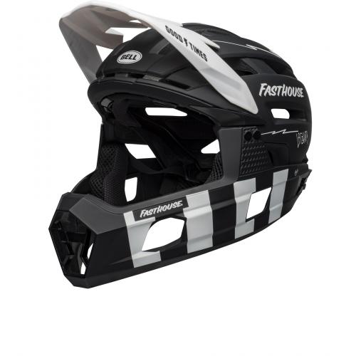 Bell Helm Super Air Spherical m blk/wht fhs