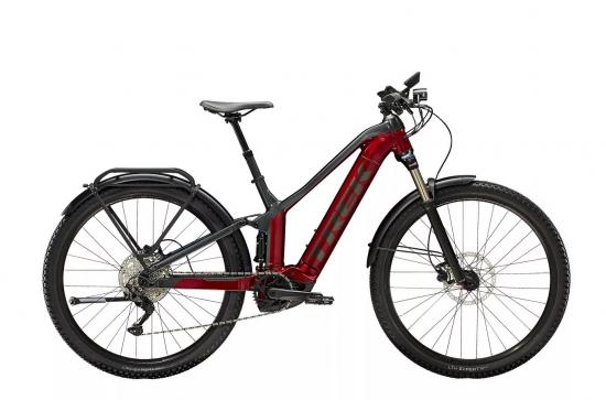 Trek Powerfly FS 4 Equipped Crimson/Lithium Grey