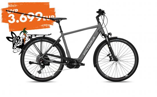 Victoria E-Touring 12.9. 12 Gg. Deore graphite grey matt