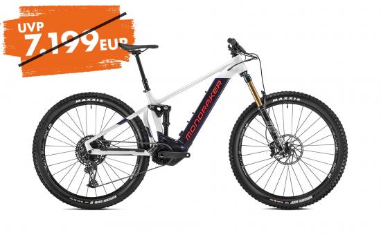 Mondraker DUSK SE White/Purple Dark/Red - Gre: L/45cm