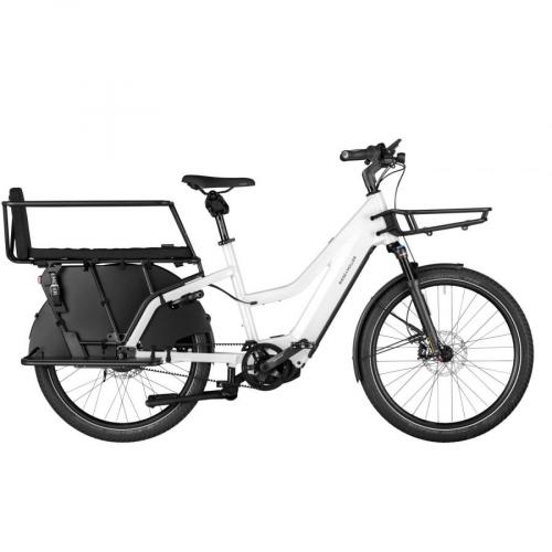Riese u Mller Multicharger Mixte GT 47cm Vario 750WH Pearl White / Black Matt  