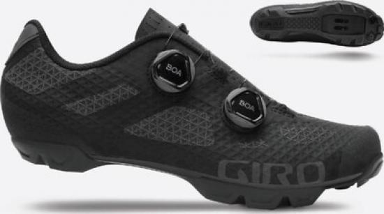 Giro Schuhe Sector black/dark shadow - Größe: 42,5