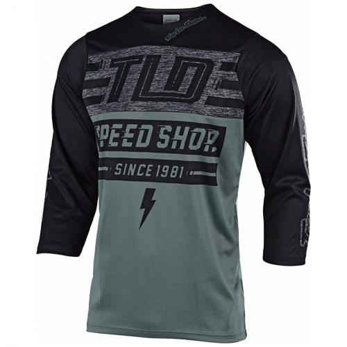 Troy Lee Designs Ruckus Jersey, Bolt Fatigue Green Black