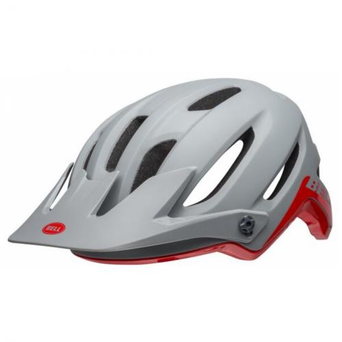 Bell Helm 4Forty cliffhanger matte/gloss gray/crimson