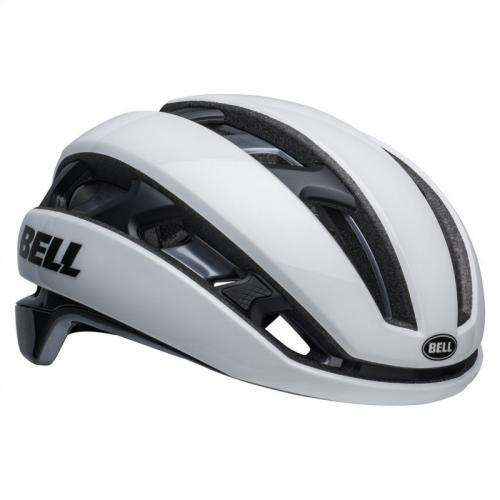 Helm Bell XR Spherical mat/gl white/black