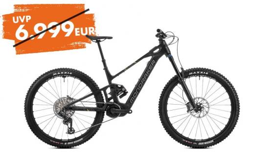 Mondraker LIGHT e-MTB  SLY RR black elektronisch Schaltung SRAM GX Eagle AXS 12 Gg.