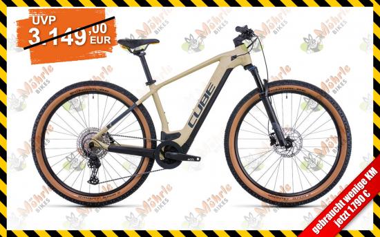 Cube Reaction Hybrid Pro 625  desertnorange,  incl. Abus Bordo Faltschloss, Schutzbleche,  Stnder, wenige KM Gebraucht