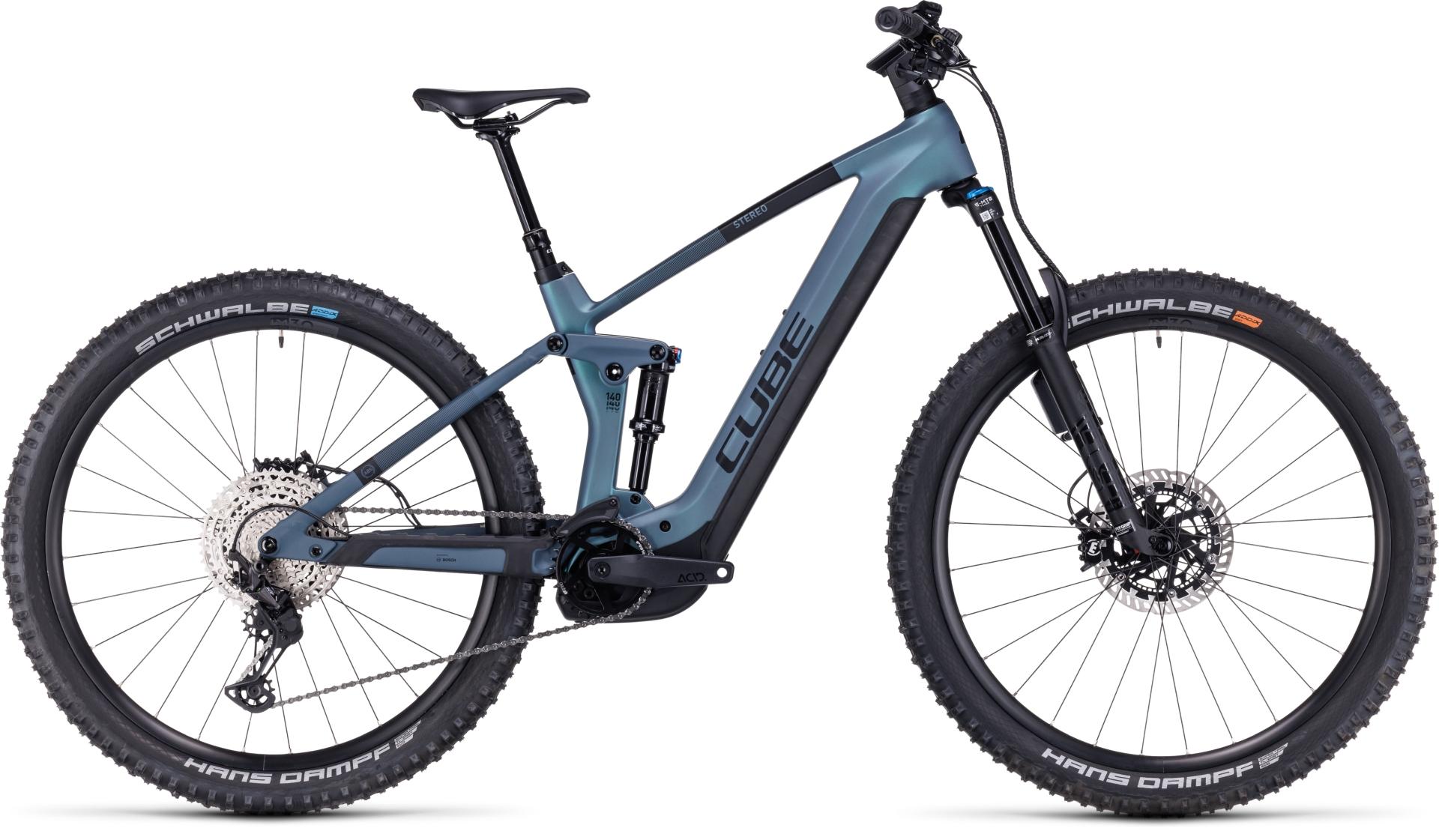 Cube Stereo Hybrid 140 HPC ABS 750 smaragdgrey´n´blue E-Bike