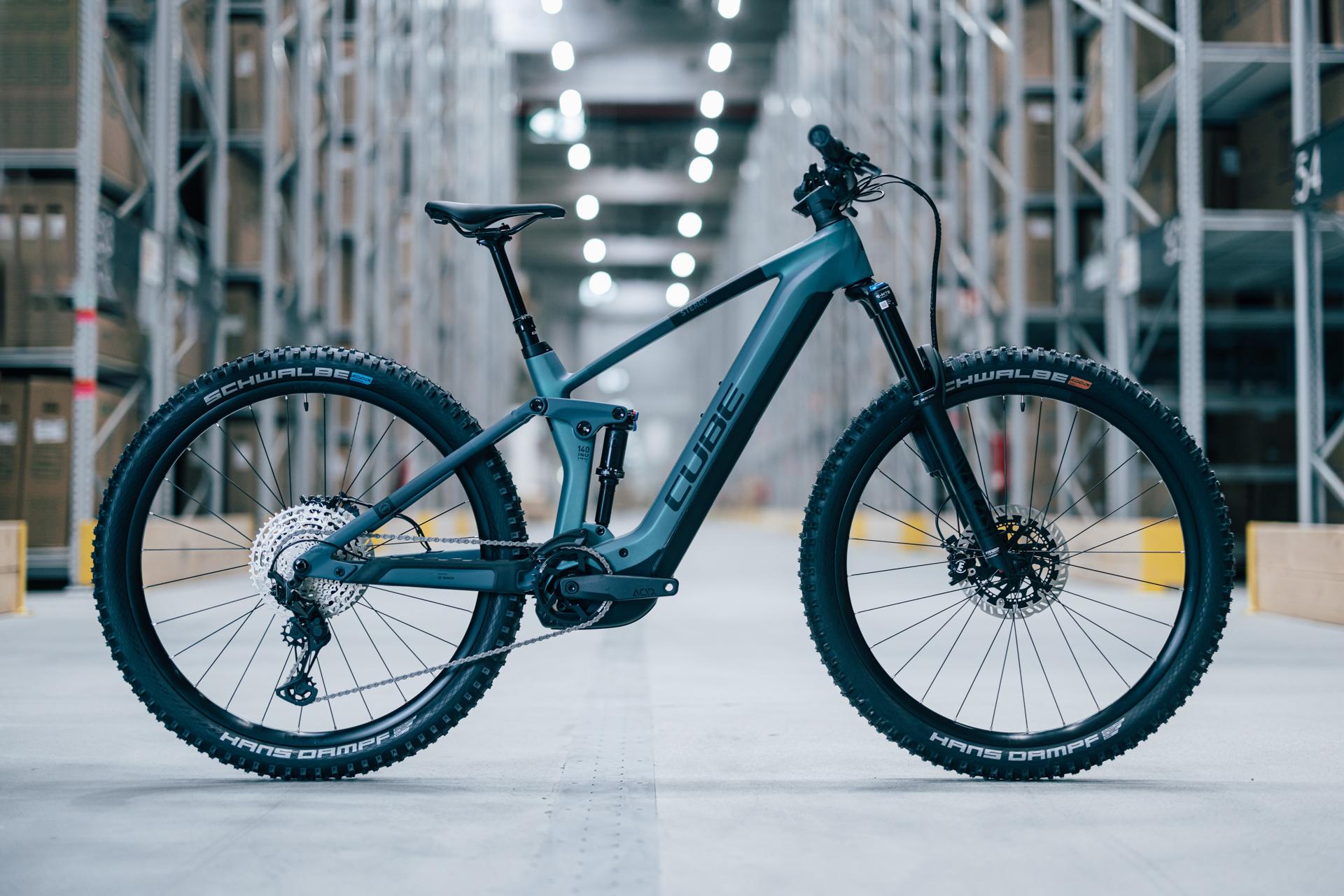 Cube Stereo Hybrid 140 HPC ABS 750 smaragdgrey´n´blue E-Bike