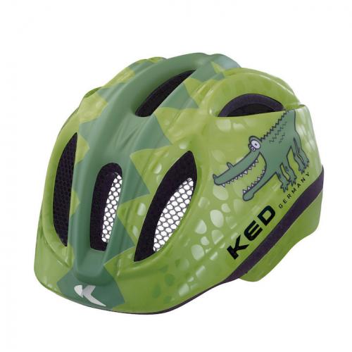 Helm KED Meggy Trend Reptile Green Croco