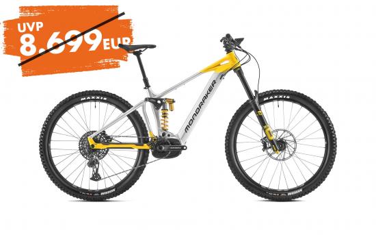 Mondraker LEVEL RR Silver/Yellow